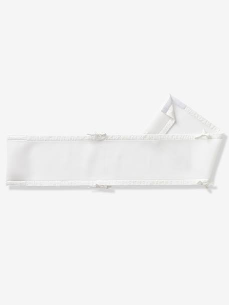 Tour de lit respirant Etoiles du soir BLANC - vertbaudet enfant 