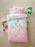 Girls' Fitted Sheet, Magic Unicorns Motif White/Print - vertbaudet enfant 