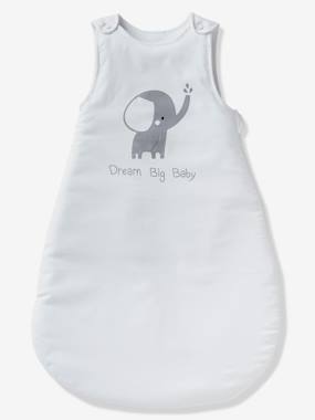 -Sleeveless Baby Sleep Bag, Little Elephant Theme