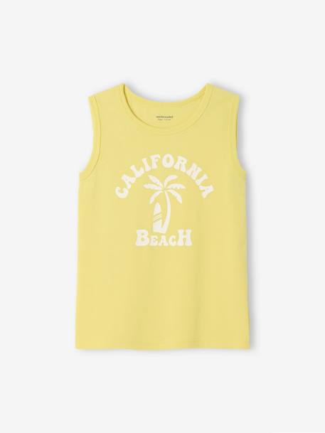 Lot de 2 débardeurs garçon lot jaune+lot vert - vertbaudet enfant 