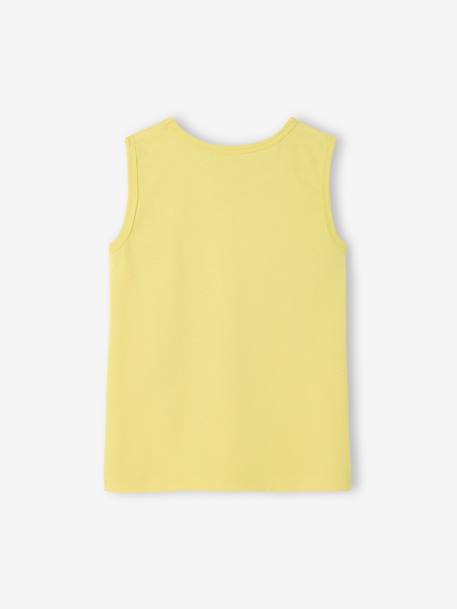 Lot de 2 débardeurs garçon lot jaune+lot vert - vertbaudet enfant 