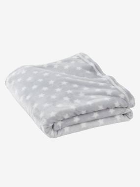 Bedding & Decor-Baby Bedding-Blankets & Bedspreads-Children's Microfibre Blanket, Star Print