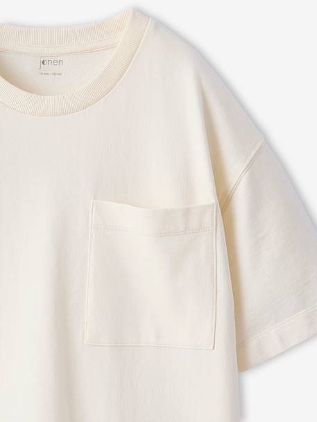 Oversized T-Shirt, JONEN ecru - vertbaudet enfant 