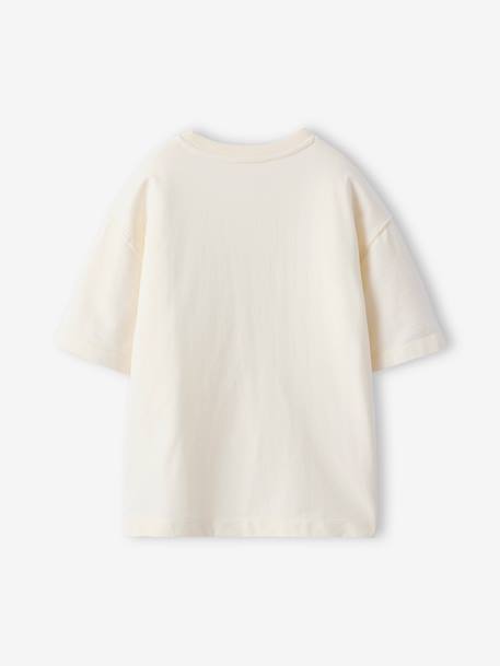 Oversized T-Shirt, JONEN ecru - vertbaudet enfant 