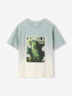 T-shirt tie & dye motif photoprint garçon - vertbaudet enfant Garçon-T-shirt tie & dye motif photoprint garçon