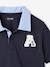 2-in-1 effect polo for boys fir green+night blue - vertbaudet enfant 