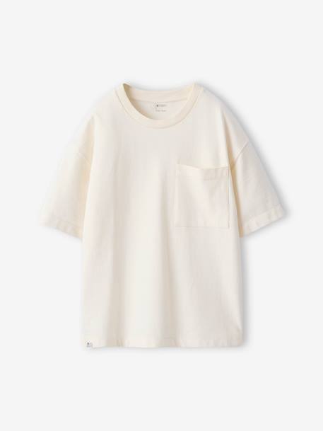 Oversized T-Shirt, JONEN ecru - vertbaudet enfant 