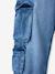 Jean garçon loose battle denim bleached+denim gris - vertbaudet enfant 