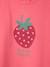 Baby t-shirt with frilled sleeves and fruit design sweet pink - vertbaudet enfant 
