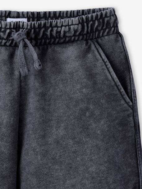 Lot de 2 bermudas effet délavé noix de pécan - vertbaudet enfant 