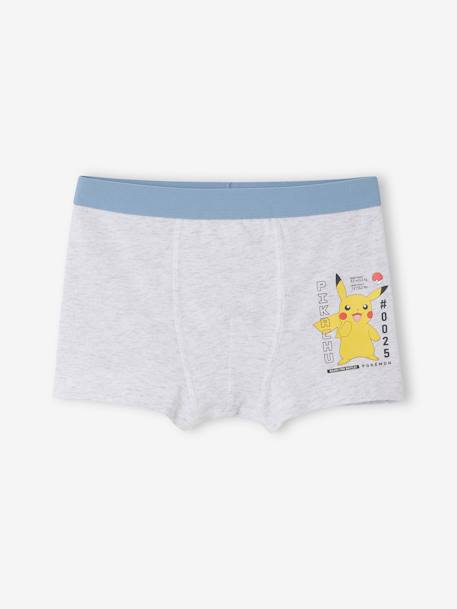 Pack of 5 POKEMON® Pikachu Boxer Shorts sky blue - vertbaudet enfant 