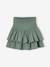 Frilly Skirt with Smocked Waist, for Girls sage green - vertbaudet enfant 