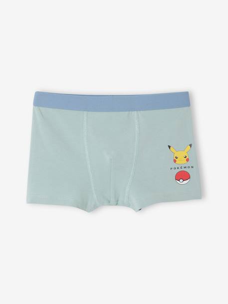 Pack of 5 POKEMON® Pikachu Boxer Shorts sky blue - vertbaudet enfant 