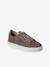 Leather Lace-Up Trainers for Children gold+printed beige - vertbaudet enfant 