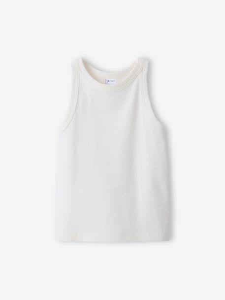 Pack of 2 Strappy Tops for Girls, JONEN beige - vertbaudet enfant 