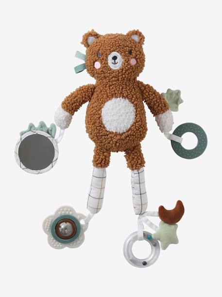 Small GREEN FOREST bear activity toy green - vertbaudet enfant 