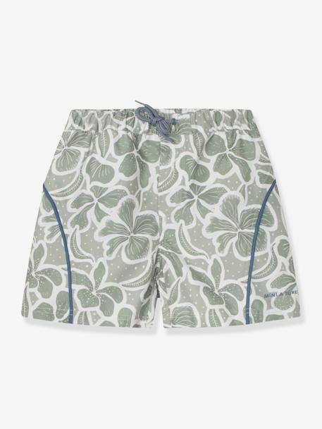 MATMAKI Printed Swimming Shorts for Boys, MINI A TURE printed green - vertbaudet enfant 