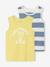 Lot de 2 débardeurs garçon lot jaune+lot vert - vertbaudet enfant 