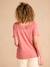 T-Shirt for Maternity with Macramé Front/Back Neckline tomato red - vertbaudet enfant 