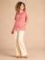 T-Shirt for Maternity with Macramé Front/Back Neckline tomato red - vertbaudet enfant 