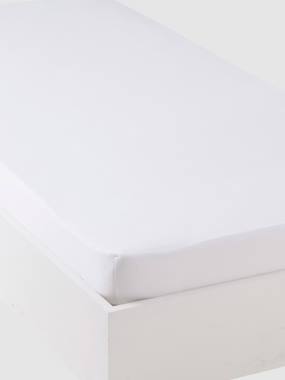 Bedding & Decor-Childrens' Plain White Fitted Sheet