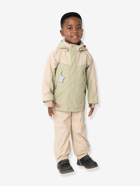 MATVALON Mid-Season Waterproof Jacket for Boys, MINI A TURE green - vertbaudet enfant 
