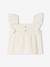 Blouse with Ruffles on Shoulders for Babies ecru - vertbaudet enfant 
