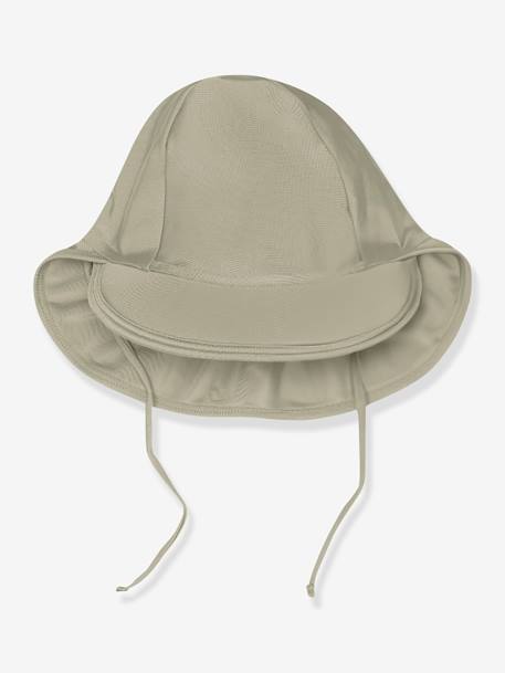 MATGUSTAS UV Sun Hat for Baby Girls, MINI A TURE green+rose - vertbaudet enfant 