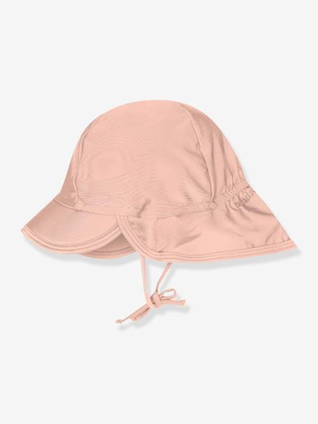 MATGUSTAS UV Sun Hat for Baby Girls, MINI A TURE green+rose - vertbaudet enfant 
