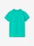 Polo garçon manches courtes broderie poitrine blanc+bleu+jaune pâle+kaki clair+MARINE+terracotta+vert émeraude - vertbaudet enfant 
