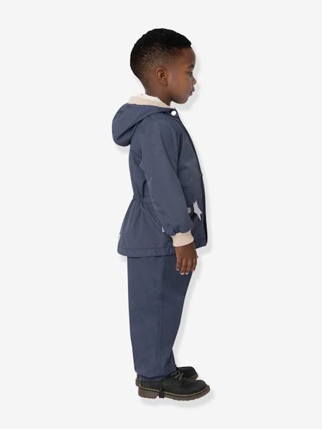 Veste mi-saison bébé MATWALLY bleu+bleu clair+bleu foncé+bleu pâle+lilas+marine+olive+tomette - vertbaudet enfant 