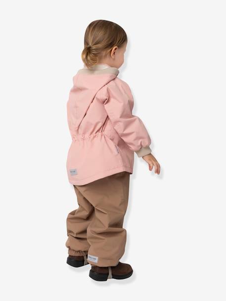 Veste mi-saison bébé fille MATWAI bleu foncé+bleu pâle+bois de rose+brun+jaune+jaune pastel+lilas+marron+rose poudré+sable+vert sauge - vertbaudet enfant 