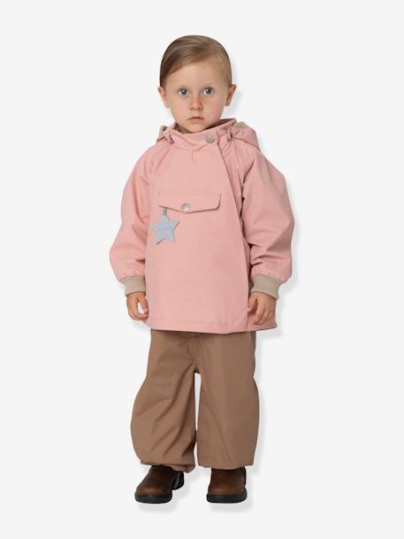 Veste mi-saison bébé fille MATWAI bleu foncé+bleu pâle+bois de rose+brun+jaune+jaune pastel+lilas+marron+rose poudré+sable+vert sauge - vertbaudet enfant 