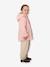 Veste mi-saison imperméable fille MATSILA bois de rose+jaune pastel - vertbaudet enfant 