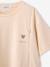 'Mama d'Amour' Organic Cotton T-Shirt, Maternity & Nursing, ENVIE DE FRAISE ecru - vertbaudet enfant 