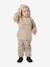 Veste mi-saison bébé MATWAI avec doublure polaire bois de rose+marron+sable - vertbaudet enfant 
