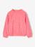 Fleece Sweatshirt & Floral Shorts Set for Girls sweet pink - vertbaudet enfant 