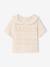 Top with Crochet Sleeves, for Babies vanilla - vertbaudet enfant 