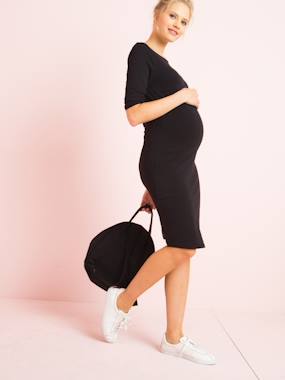 Close-Fitting Maternity Dress  - vertbaudet enfant