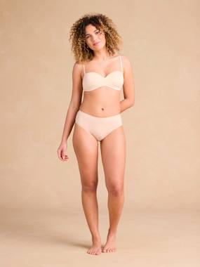 Soutien-gorge bandeau multipositions grossesse livré avec bretelles transparentes - vertbaudet enfant