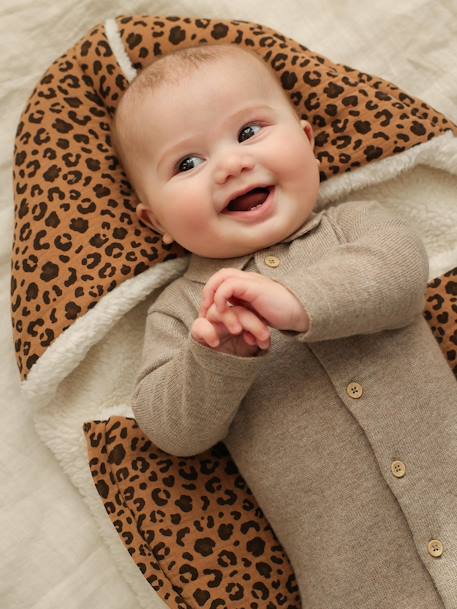 Reversible Baby Nest, ENVIE DE FRAISE ecru - vertbaudet enfant 