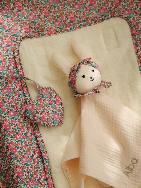 Changing Mat Cover in Liberty Fabric, ENVIE DE FRAISE pale pink - vertbaudet enfant 