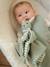 Baby Sleep Bag in Organic Cotton Gauze, ENVIE DE FRAISE sage green - vertbaudet enfant 
