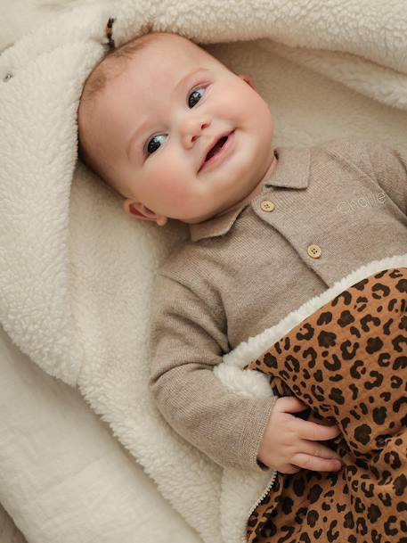 Reversible Baby Nest, ENVIE DE FRAISE ecru - vertbaudet enfant 