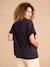 Organic Cotton T-Shirt, Maternity & Nursing Special, ENVIE DE FRAISE anthracite - vertbaudet enfant 