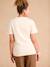 'Mama d'Amour' Organic Cotton T-Shirt, Maternity & Nursing, ENVIE DE FRAISE ecru - vertbaudet enfant 