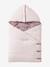 Organic Cotton Gauze Baby Nest, ENVIE DE FRAISE pale pink - vertbaudet enfant 