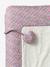 Changing Mat Cover in Liberty Fabric, ENVIE DE FRAISE pale pink - vertbaudet enfant 