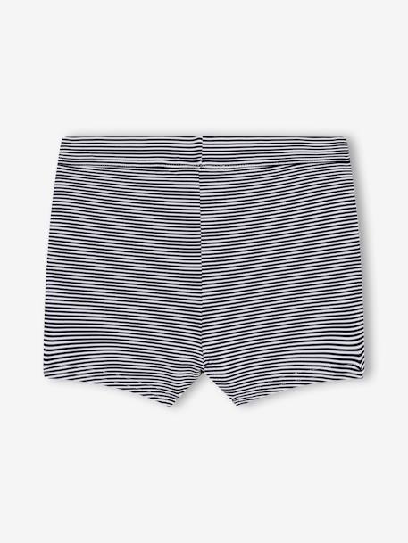Maillot de bain rayé enfant garçon bleu - vertbaudet enfant 