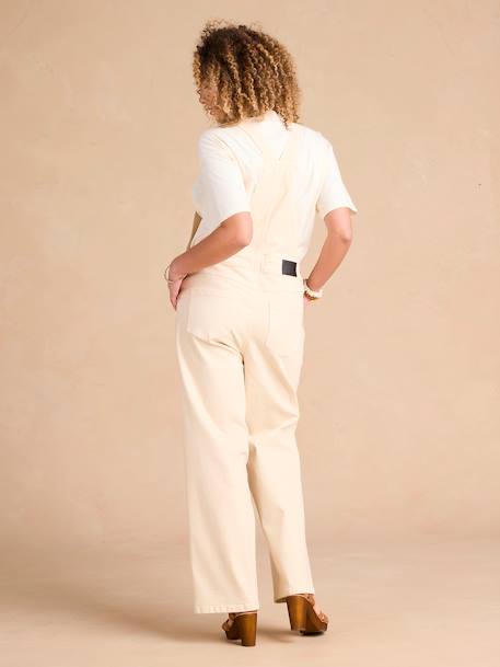 Maternity Dungarees by ENVIE DE FRAISE ecru - vertbaudet enfant 